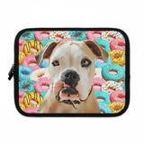 Personalized Pet iPad and Tablet Sleeve - Donuts