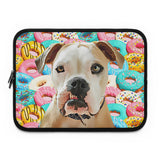 Personalized Pet Laptop Sleeve - Donuts