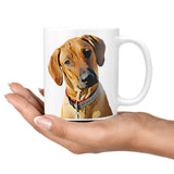 Personalized Dog Portrait Mug