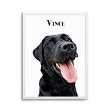 Personalized Pet Portrait Prints