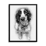 Personalized Pet Drawing Style Portrait Prints