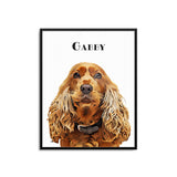 Personalized Pet Portrait Prints