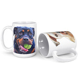 Personalized Dog Portrait Mug