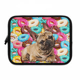 Personalized Pet iPad and Tablet Sleeve - Donuts