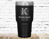 Personalized Tumbler, 30 OZ Tumbler, Custom Tumbler, Stainless Steel Mug, Laser Engraved Tumbler, Monogram Tumbler, Travel Mug, Insulated