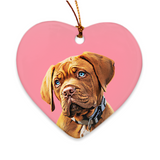 Personalized Ceramic Pet Ornament