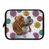 Personalized Pet iPad and Tablet Sleeve - Fun Flower