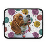 Personalized Pet Laptop Sleeve - Fun Flower