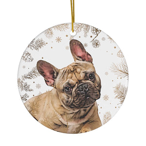 Personalized Pet Wintry Ornament