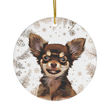 Personalized Pet Wintry Ornament