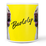 Personalized Dog Portrait Color Mug