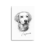 Personalized Pet Drawing Style Portrait Prints