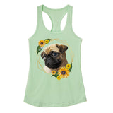 Personalized Sunflower Pet Tank Top