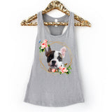 Personalized Rose Pet Tank Top