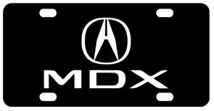 Acura MDX License Plate