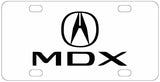 Acura MDX License Plate