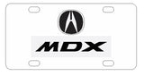 Acura MDX License Plate