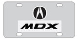 Acura MDX License Plate