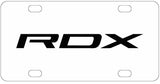 Acura RDX License Plate