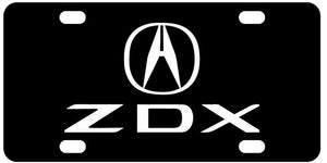 Acura ZDX License Plate