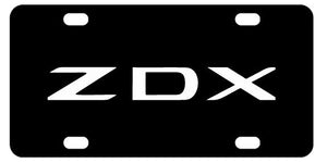 Acura ZDX License Plate