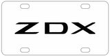 Acura ZDX License Plate