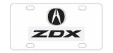 Acura ZDX License Plate