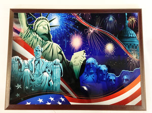 U.S.A. - Celebrating America! Plaque