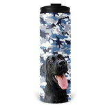 Personalized Pet Skinny Tumbler 16oz - Camouflage