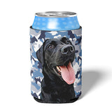 Personalized Pet Can Koozie - Camouflage