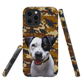 Personalized Pet iPhone Tough Case - Camouflage