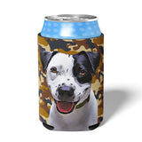 Personalized Pet Can Koozie - Camouflage