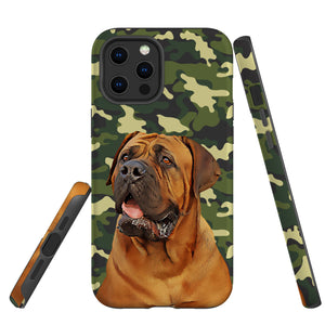 Personalized Pet iPhone Tough Case - Camouflage