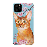 Personalized Cherry Blossom Pet iPhone Case