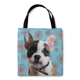 Personalized Dog Tote Bag - Mandala Design