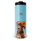 Personalized Pet Skinny Tumbler 16oz