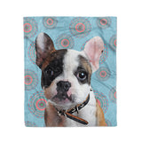 Personalized Mandala Dog Throw Blanket