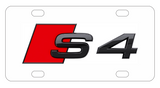 Audi S4 License Plate