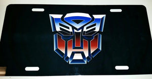 Transformers Autobot License Plate