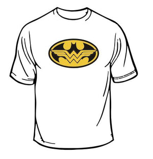 Batman Wonder Woman Logo T-Shirt