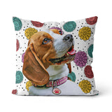 Personalized Pet Fun Flower Pillow