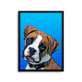 Personalized Pet Portrait Print - Gradient