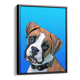 Personalized Pet Portrait Canvas - Gradient