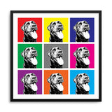 Personalized Pet Pop Art Prints - Square Print