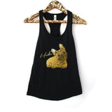 Personalized Pet Gold Foil Print Tank Top