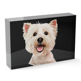 Personalized Pet Acrylic Block - Color