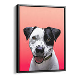 Personalized Pet Portrait Canvas - Gradient