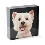 Personalized Pet Acrylic Block - Color