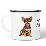 Personalized Dog Portrait Camping Mug