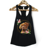 Personalized Rose Pet Tank Top